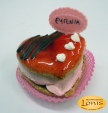 Macaron (μακαρόν) καρδιά για βάφτιση
