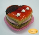 Macaron (μακαρόν) καρδιά για βάφτιση