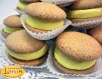 Macaron (μακαρόν) με γέμιση λεμόνι