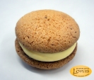 Macaron (μακαρόν) με γέμιση πορτοκάλι