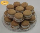 Macaron (μακαρόν) με γέμιση βανίλια