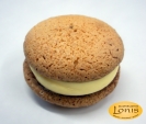 Macaron (μακαρόν) με γέμιση πορτοκάλι