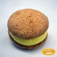 Macaron (μακαρόν) με γέμιση λεμόνι