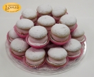 Macaron (μακαρόν) με γέμιση τριαντάφυλλο