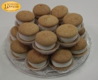 Macaron (μακαρόν) με γέμιση βανίλια