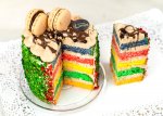 Rainbow Cake - Σοκολάτα