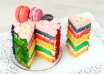 Rainbow Cake - Φράουλα